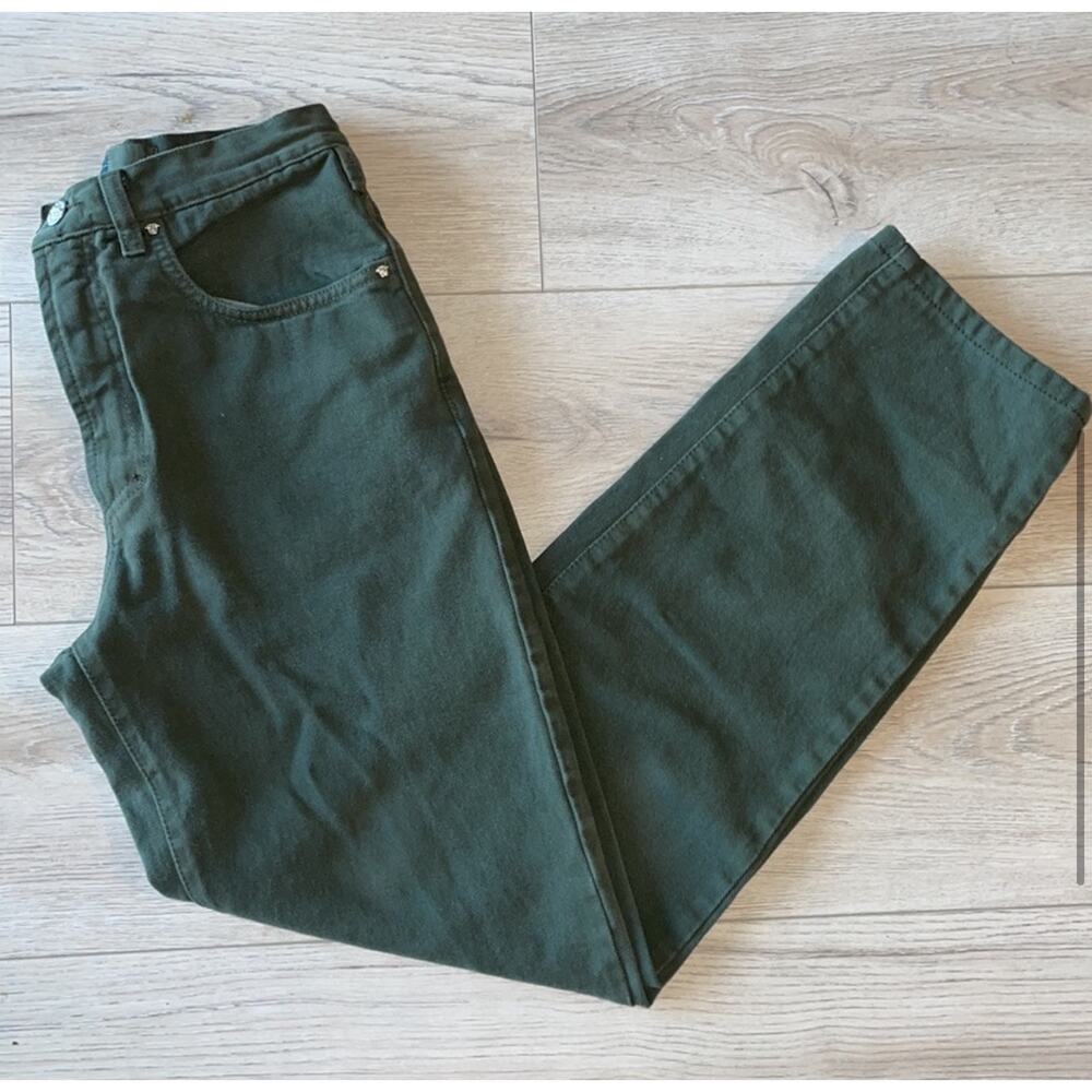 Versace Jeans Couture Green Vintage Denim - Picture 3 of 16